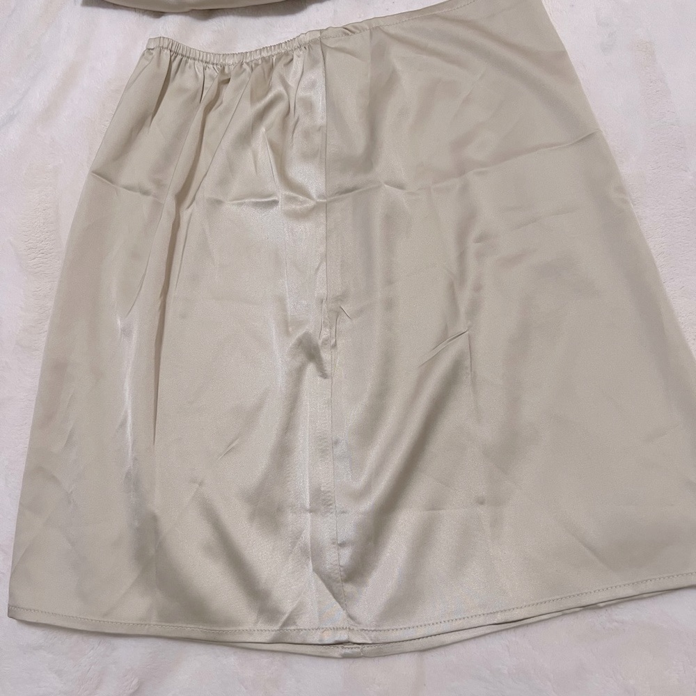NWT Oversized button down + Skirt Set | Small - Picture 6 of 8